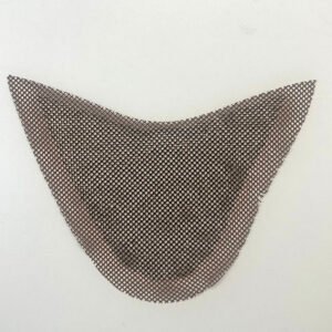 Full-Coverage Crystal Fishnet Mesh Shoe Upper Patch